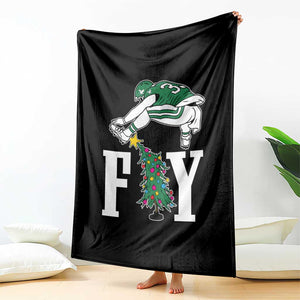 Christmas Philly Lover Throw Blanket Barkley Backwards Hurdle Xmas Tree TS10 Print Your Wear