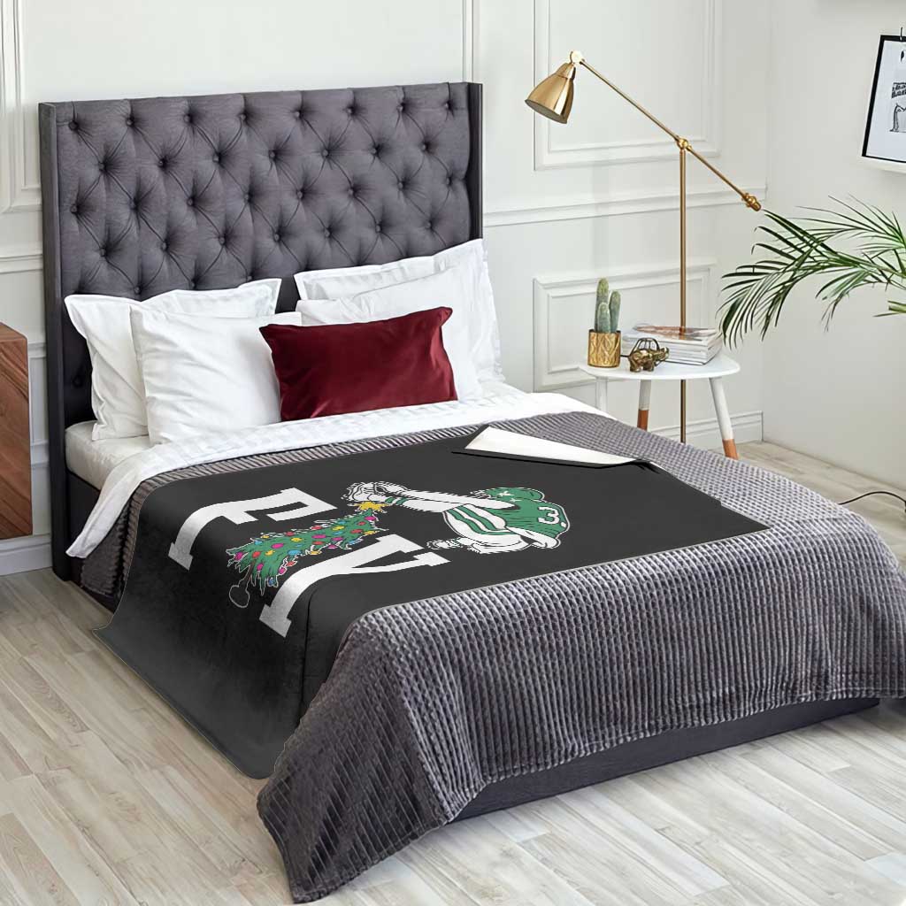Christmas Philly Lover Throw Blanket Barkley Backwards Hurdle Xmas Tree TS10 Print Your Wear
