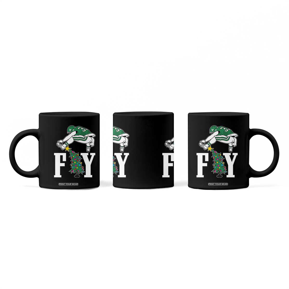 Christmas Philly Lover Coffee Mug Barkley Backwards Hurdle Xmas Tree TS10 Print Your Wear