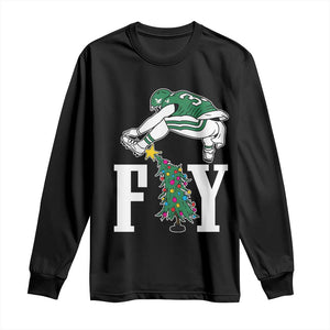 Christmas Philly Lover Long Sleeve Shirt Barkley Backwards Hurdle Xmas Tree TS10 Black Print Your Wear
