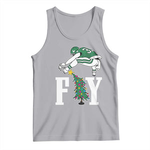 Christmas Philly Lover Tank Top Barkley Backwards Hurdle Xmas Tree TS10 Athletic Heather Print Your Wear