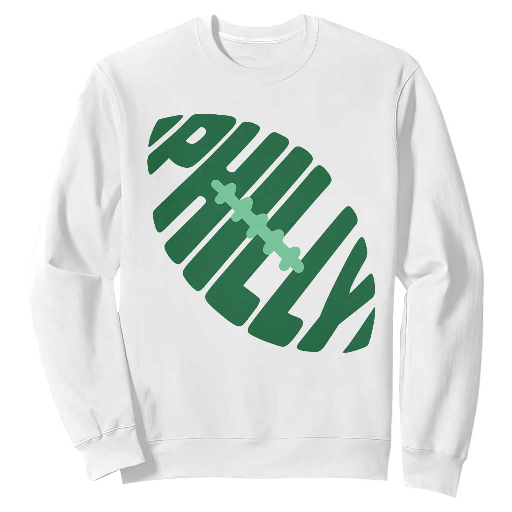 Philly Game Day Sweatshirt Football Team Retro Sports Fan TS10 White Print Your Wear