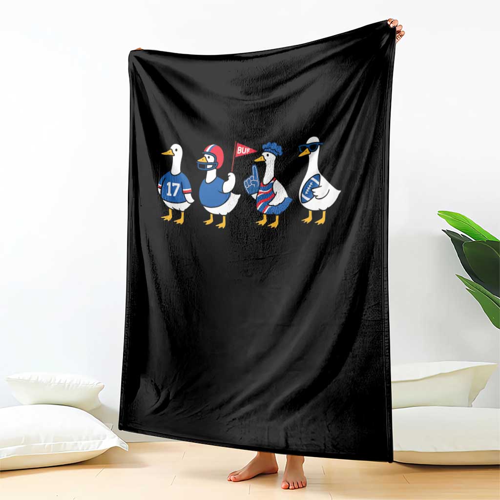 BFB Goose Throw Blanket Funny BFB Sports Fan Silly Gooses TS10 Print Your Wear