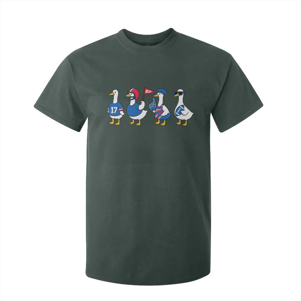 BFB Goose T Shirt For Kid Funny BFB Sports Fan Silly Gooses TS10 Dark Forest Green Print Your Wear