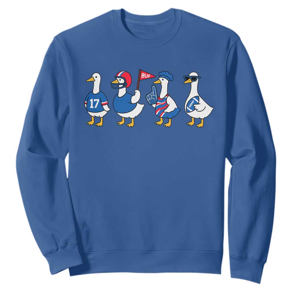 BFB Goose Sweatshirt Funny BFB Sports Fan Silly Gooses TS10 Royal Blue Print Your Wear