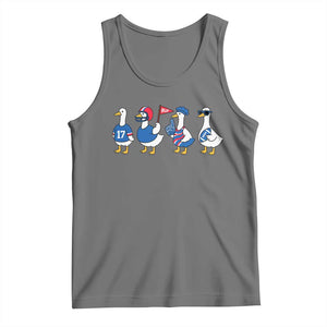 BFB Goose Tank Top Funny BFB Sports Fan Silly Gooses TS10 Black Heather Print Your Wear