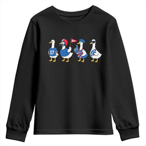 BFB Goose Youth Sweatshirt Funny BFB Sports Fan Silly Gooses TS10 Black Print Your Wear