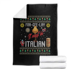 Leg Lamp Christmas Throw Blanket Funny Ugly Xmas Fra Gee Lay TS10 Black Print Your Wear