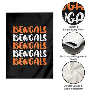 Vintage Bengal Garden Flag Retro Novelty 90s Style TS10 Print Your Wear