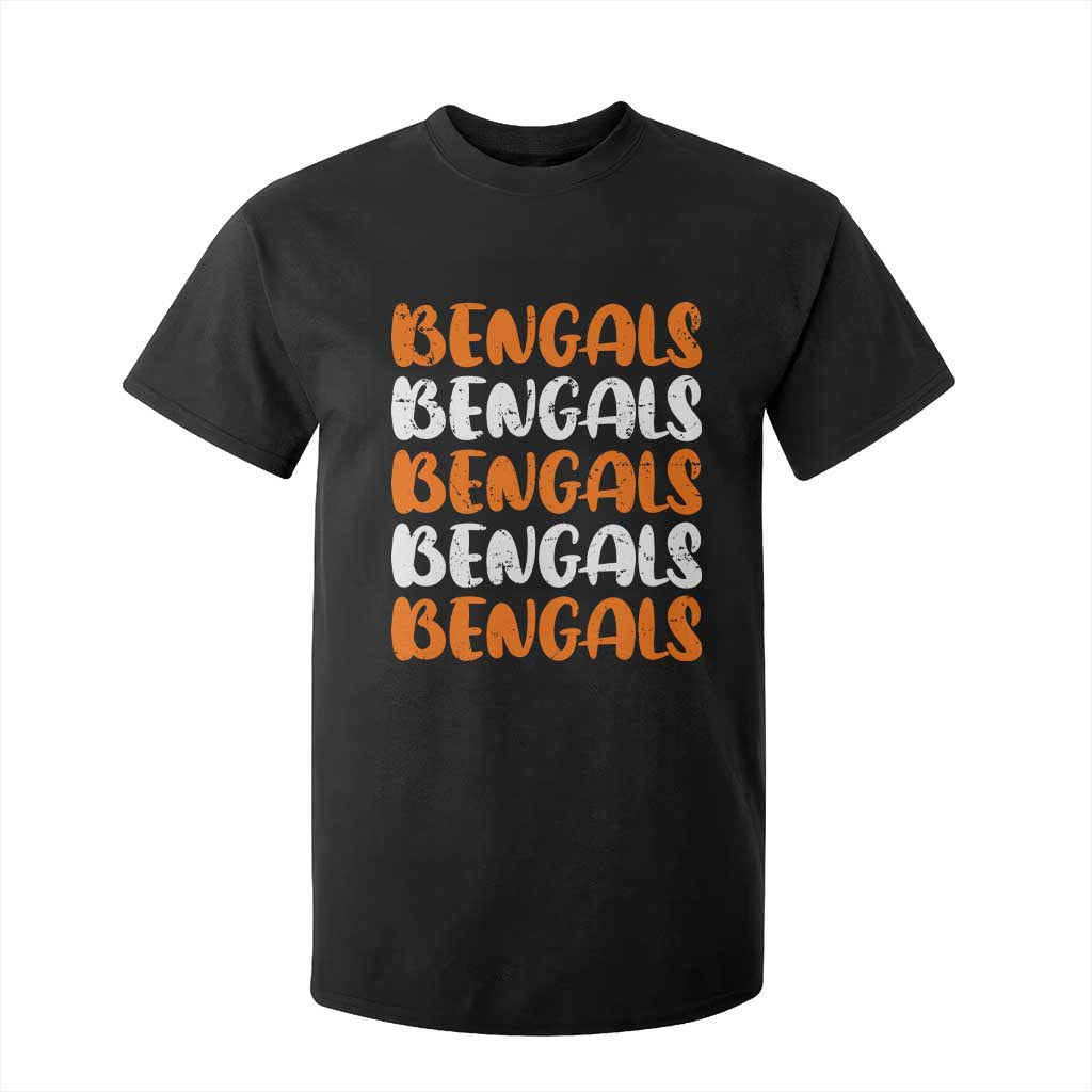 Vintage Bengal T Shirt For Kid Retro Novelty 90s Style TS10 Black Print Your Wear