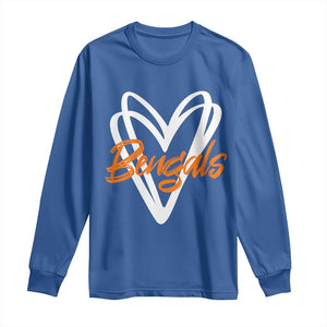 BFT Lovers Long Sleeve Shirt Inspirational Athletic Name Design Sports Fan TS10 Royal Blue Print Your Wear