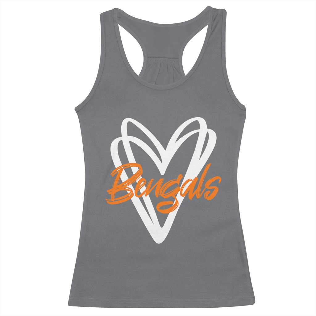 BFT Lovers Racerback Tank Top Inspirational Athletic Name Design Sports Fan TS10 Charcoal Print Your Wear