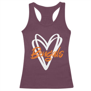 BFT Lovers Racerback Tank Top Inspirational Athletic Name Design Sports Fan TS10 Maroon Print Your Wear