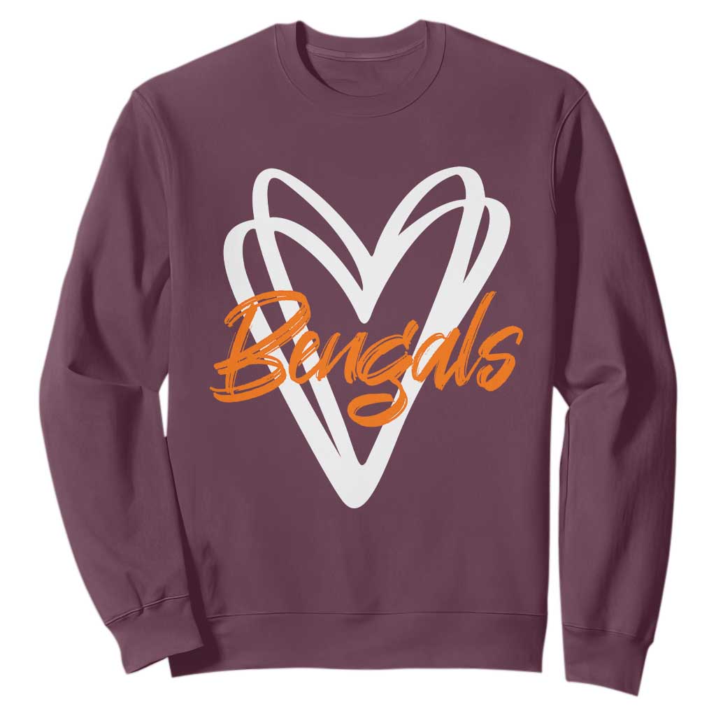 BFT Lovers Sweatshirt Inspirational Athletic Name Design Sports Fan TS10 Maroon Print Your Wear