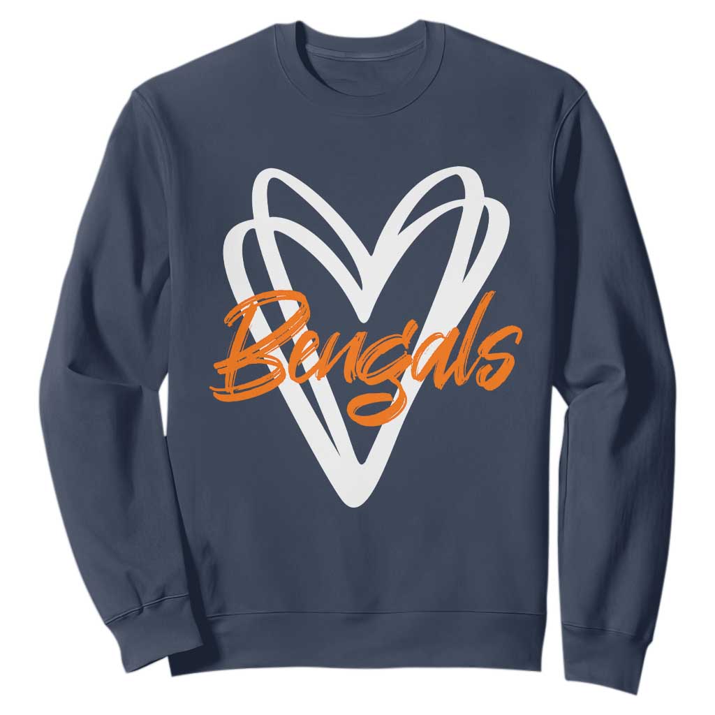 BFT Lovers Sweatshirt Inspirational Athletic Name Design Sports Fan TS10 Navy Print Your Wear