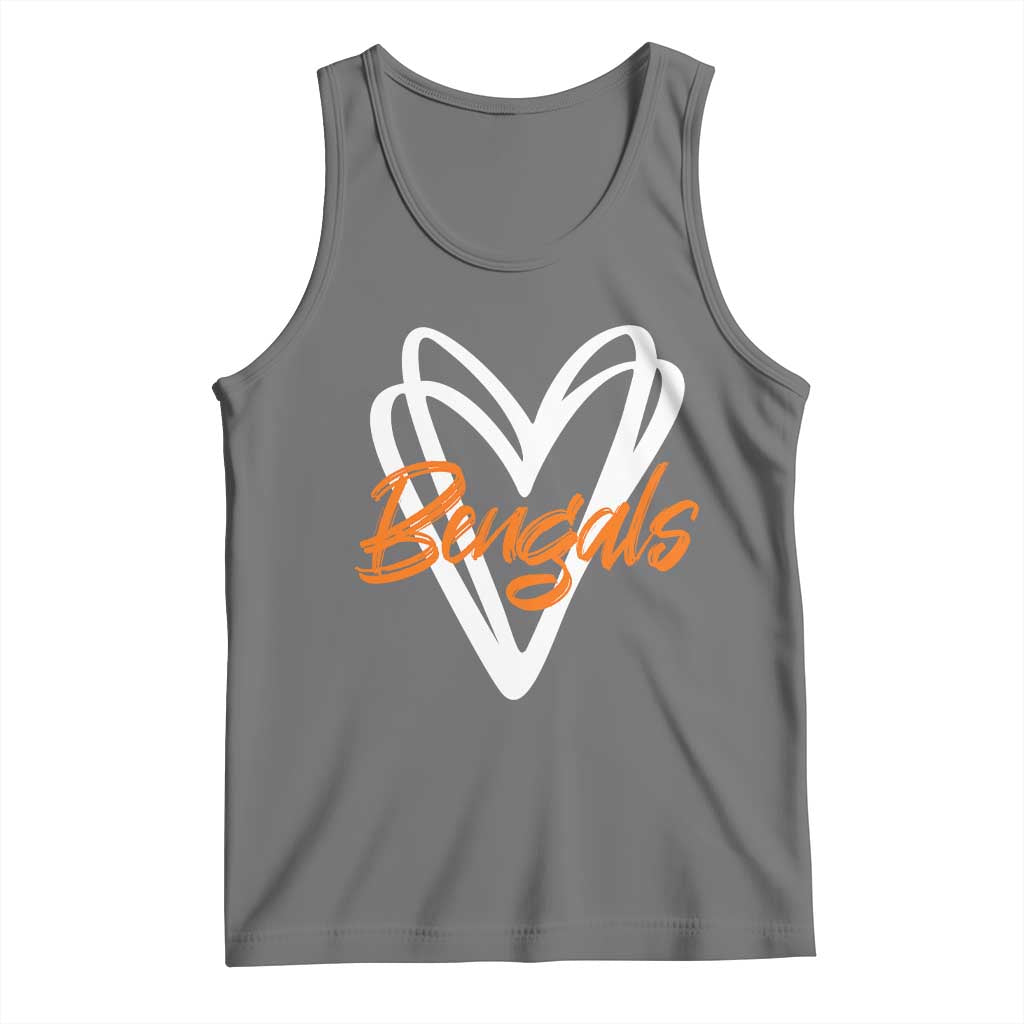BFT Lovers Tank Top Inspirational Athletic Name Design Sports Fan TS10 Black Heather Print Your Wear