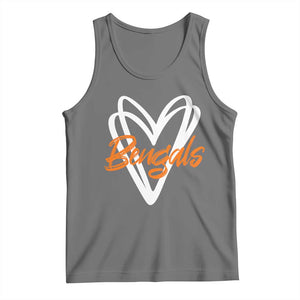 BFT Lovers Tank Top Inspirational Athletic Name Design Sports Fan TS10 Black Heather Print Your Wear