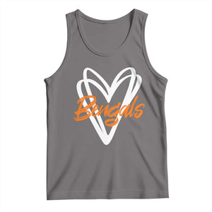 BFT Lovers Tank Top Inspirational Athletic Name Design Sports Fan TS10 Deep Heather Print Your Wear
