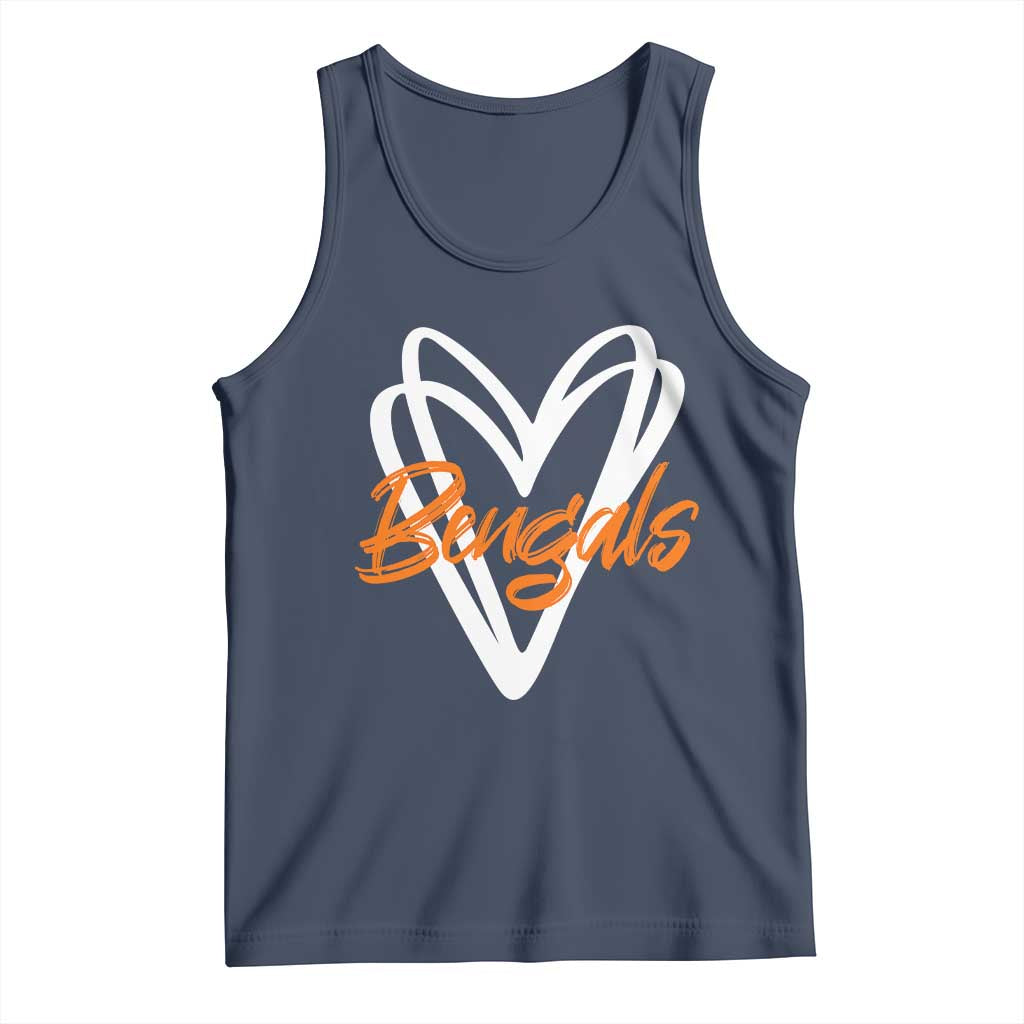 BFT Lovers Tank Top Inspirational Athletic Name Design Sports Fan TS10 Navy Print Your Wear