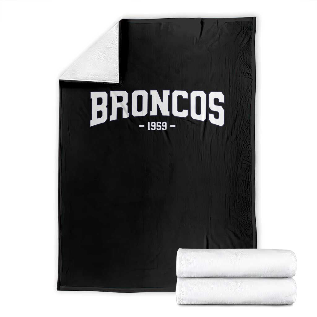 Vintage DFB Throw Blanket Classic Game Day Print Retro Varsity Football TS10 Black Print Your Wear