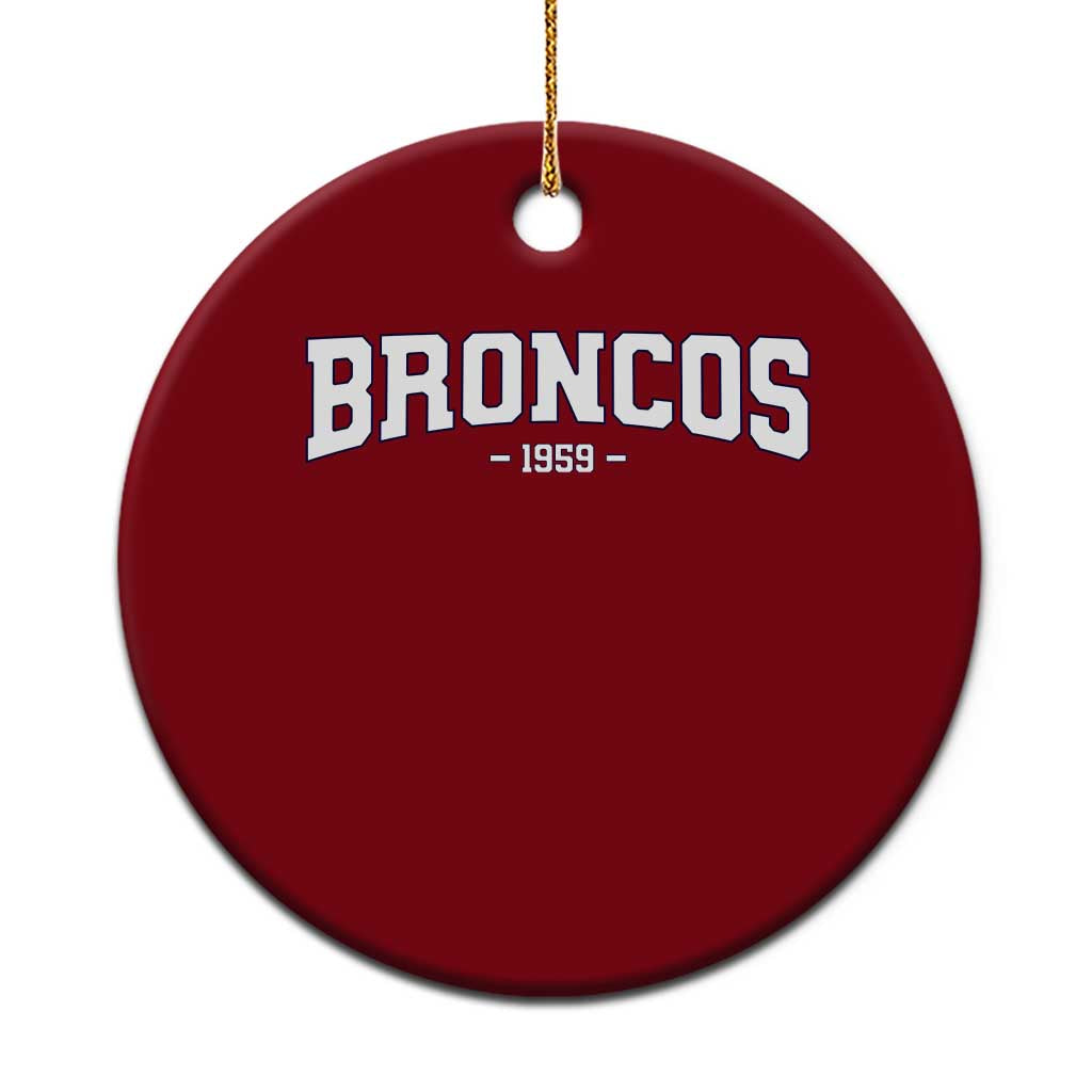 Vintage DFB Ceramic Ornament Classic Game Day Print Retro Varsity Football TS10 1pc Red Print Your Wear