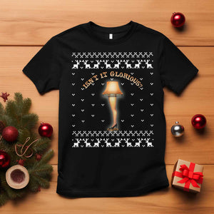 Funny Christmas Movie T Shirt Glorious Leg Lamp Ugly Gift TS10 Black Print Your Wear