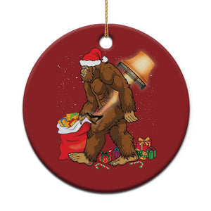 Bigfoot Xmas Christmas Ornament Xmas Movie Sasquatch Lovers TS10 Print Your Wear