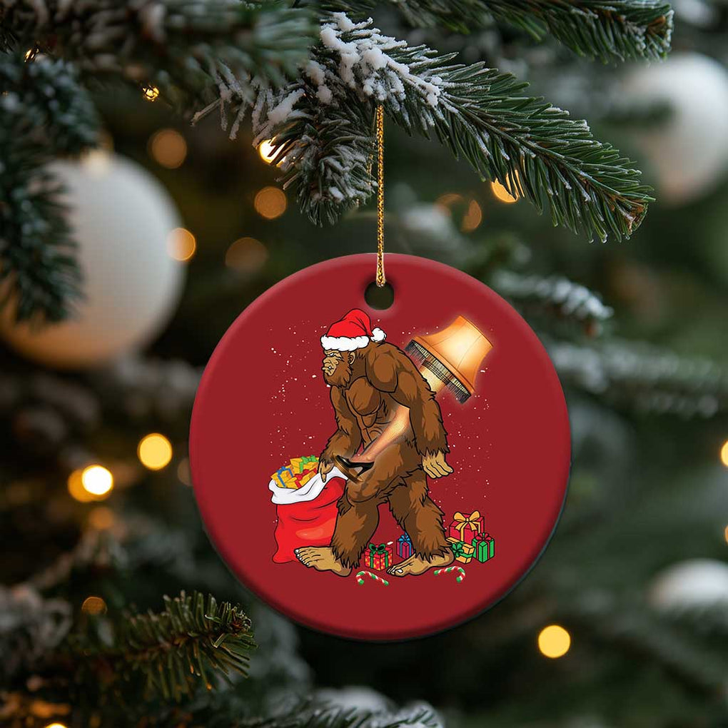 Bigfoot Xmas Christmas Ornament Xmas Movie Sasquatch Lovers TS10 Print Your Wear