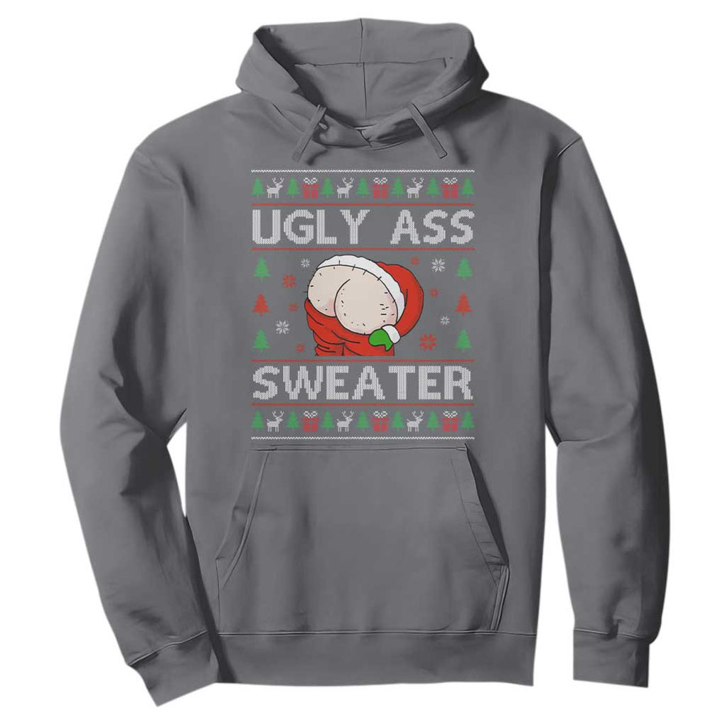 Funny Santa Christmas Hoodie Ugly Ass XMas Elephant Gift for Him TS10 Charcoal Print Your Wear
