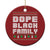 African American Family Christmas Ornament Dope Black Family Matching Ugly Xmas TS10 Print Your Wear