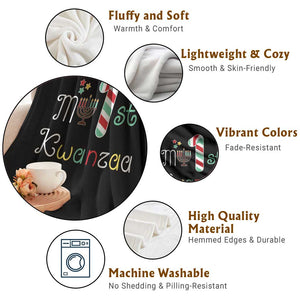 My 1st Kwanzaa Throw Blanket Babys First Kwanzaa Kinara Gift TS10 Print Your Wear