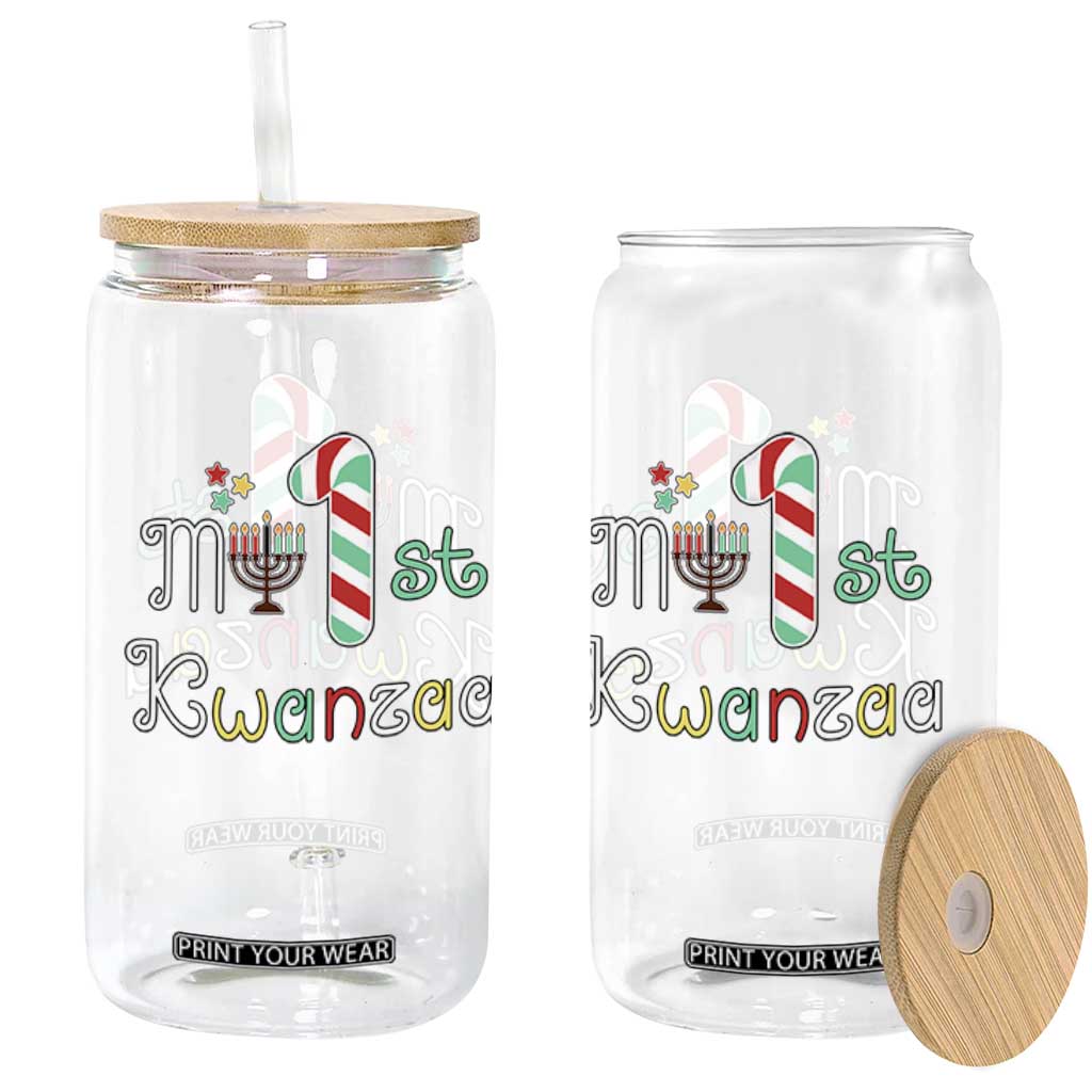 My 1st Kwanzaa Glass Can Babys First Kwanzaa Kinara Gift TS10 Print Your Wear