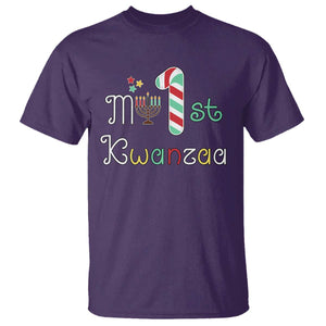 My 1st Kwanzaa T Shirt Babys First Kwanzaa Kinara Gift TS10 Purple Print Your Wear