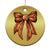 Basketball Coquette Bow Christmas Ornament Game Day TS10 Print Your Wear