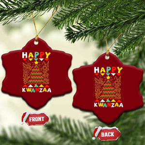 Happy Kwanzaa Christmas Ceramic Ornament African American Holiday Christmas Tree TS10 Print Your Wear