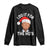 Funny Christmas Trump Long Sleeve Shirt Vintage Santa I Do It For The Ho's TS10 Black Print Your Wear