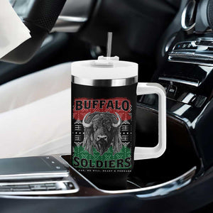 Buffalo Soldiers Tumbler With Handle Retro African American Black History TS10 Print Your Wear