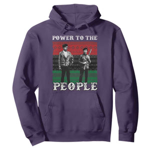 Vintage Black Panthers Party Hoodie Power To The People Self Defense Black History TS10 Purple Print Your Wear