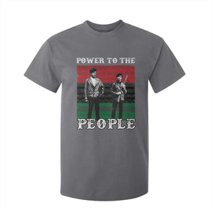 Vintage Black Panthers Party T Shirt For Kid Power To The People Self Defense Black History TS10 Charcoal Print Your Wear