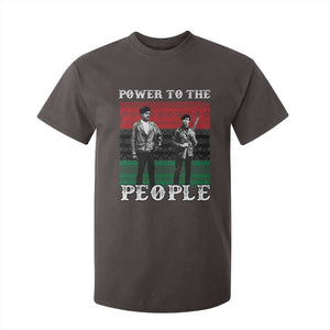 Vintage Black Panthers Party T Shirt For Kid Power To The People Self Defense Black History TS10 Dark Chocolate Print Your Wear