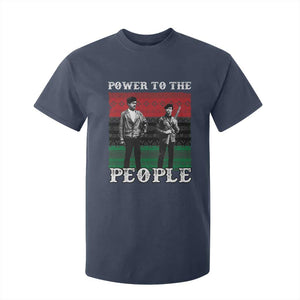 Vintage Black Panthers Party T Shirt For Kid Power To The People Self Defense Black History TS10 Navy Print Your Wear