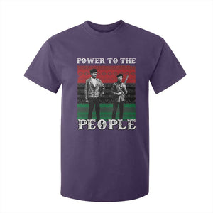 Vintage Black Panthers Party T Shirt For Kid Power To The People Self Defense Black History TS10 Purple Print Your Wear