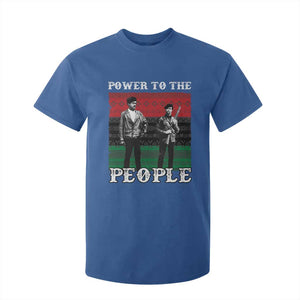 Vintage Black Panthers Party T Shirt For Kid Power To The People Self Defense Black History TS10 Royal Blue Print Your Wear