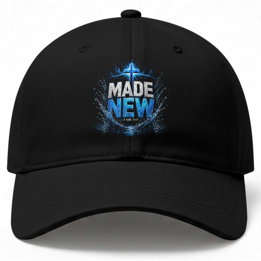 Christian Baptism Baseball Cap Made Water Bible Verse Baptized TS10 Print Your Wear