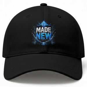 Christian Baptism Baseball Cap Made Water Bible Verse Baptized TS10 Print Your Wear