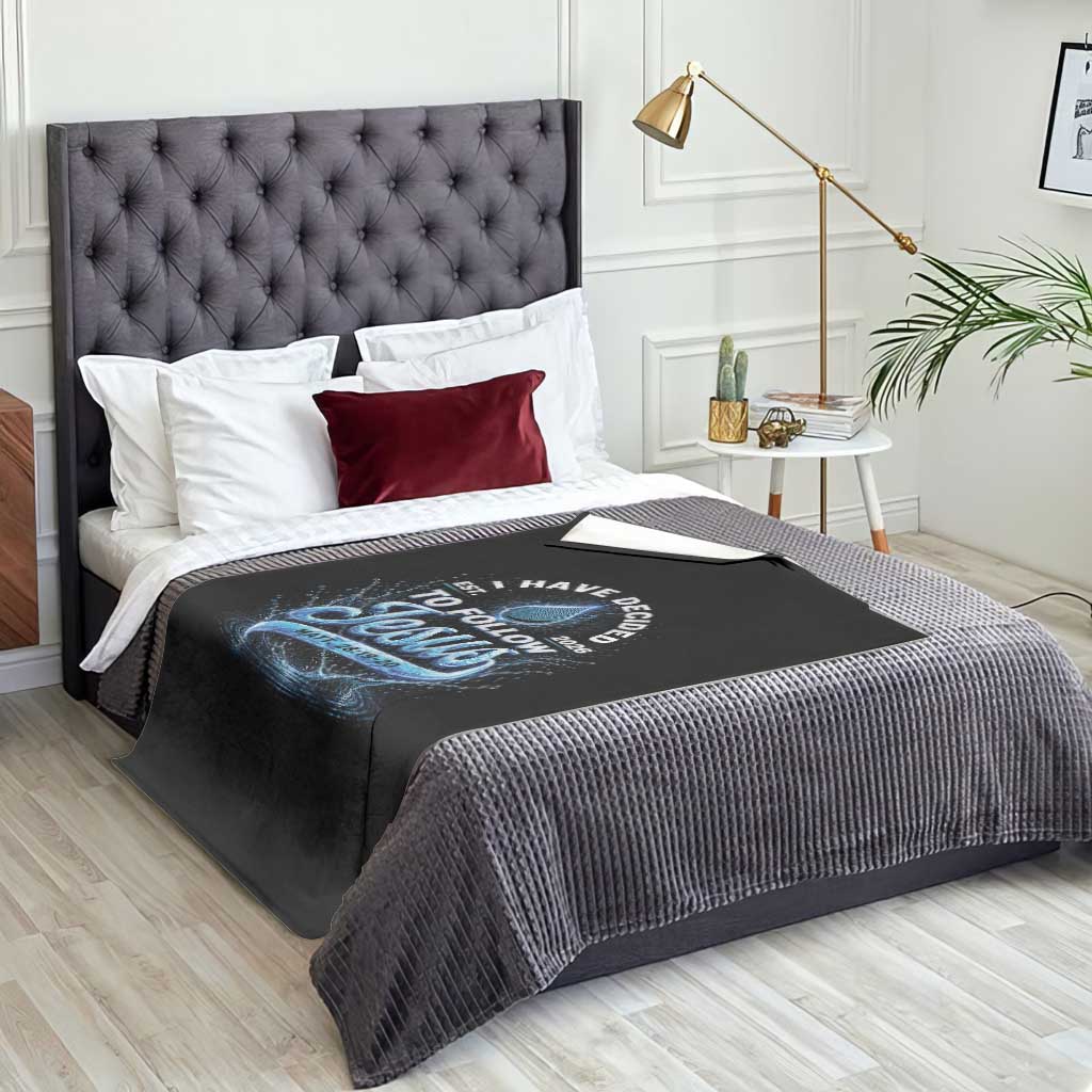 New Baptist Believer Throw Blanket Have Decided To Follow Jesus 2026 TS10 Print Your Wear