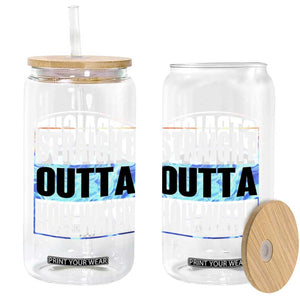 Straight Outta Holy Water Glass Can Baptismal Baptism Christening TS10 Print Your Wear