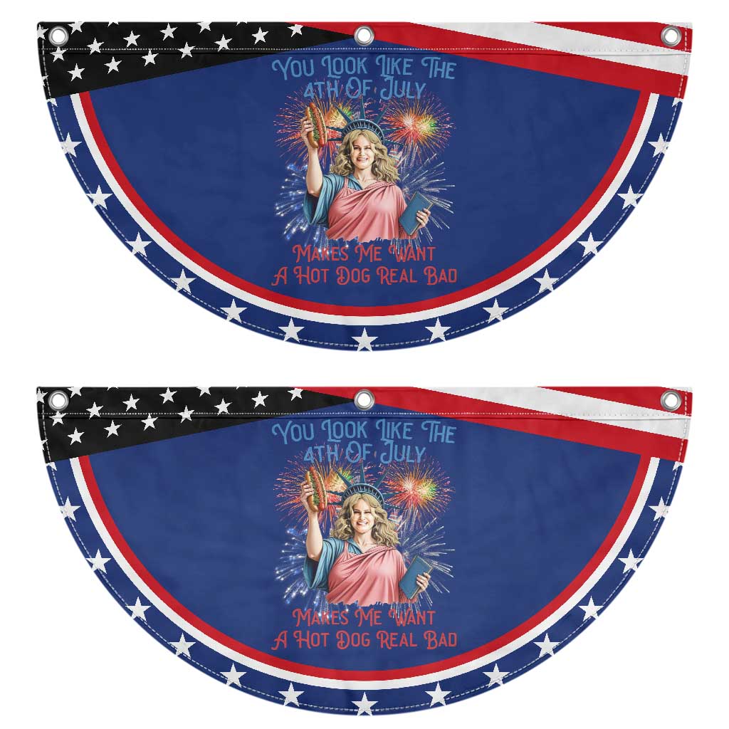 You Look Like The 4th Of July Makes Me Want A Hot Dog Real Bad Patriotic Fan Flag Funny 4th July Hot Dog Meme TS10 2pcs pack Classic Navy Print Your Wear