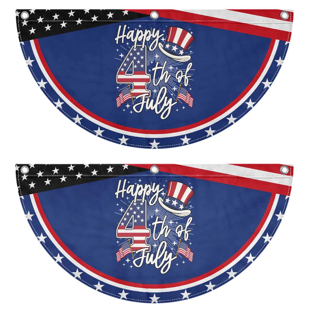 Happy 4th Of July Patriotic Fan Flag American Flag USA TS10 2pcs pack Classic Navy Print Your Wear