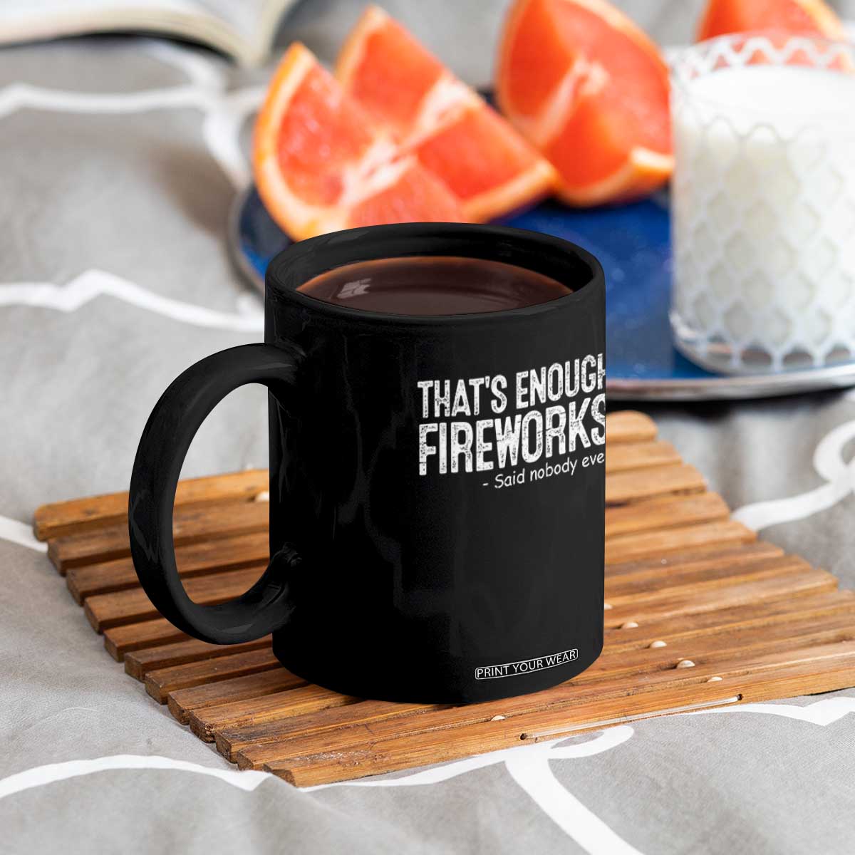 Funny Fireworks Coffee Mug 4th Of July TS10 Print Your Wear